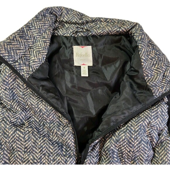 RAFAELLO Sport Women’s Quilted Vest Sz M Zipper Closure Lightweight Puffer - Picture 2 of 8